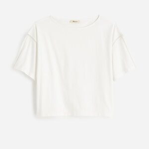 Madewell Embroidered Boxy Knit Tee